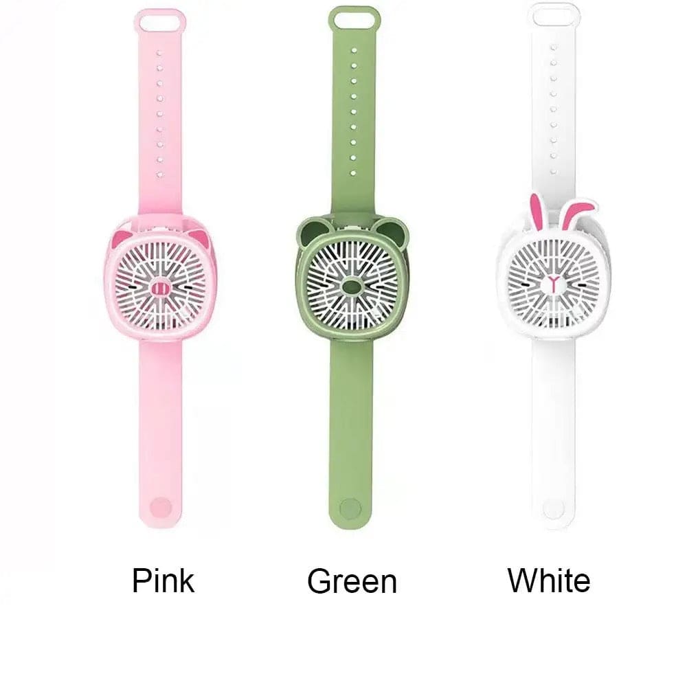 Mini Fan Cartoon Watch, Small USB Rechargeable Wrist Fan, Handheld Desktop Fan, Mini Hand Held Cooling Fan, Mini Cartoon Wristband Fan, Children Travel Air Cooler, Cute Design Fan For Kids Mini Fan Cartoon Watch, Small USB Rechargeable Wrist Fan, Handheld Desktop Fan, Mini Hand Held Cooling Fan, Mini Cartoon Wristband Fan, Children Travel Air Cooler, Cute Design Fan For Kids